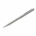 Slim Ballpoint Pen With Chrome Trim